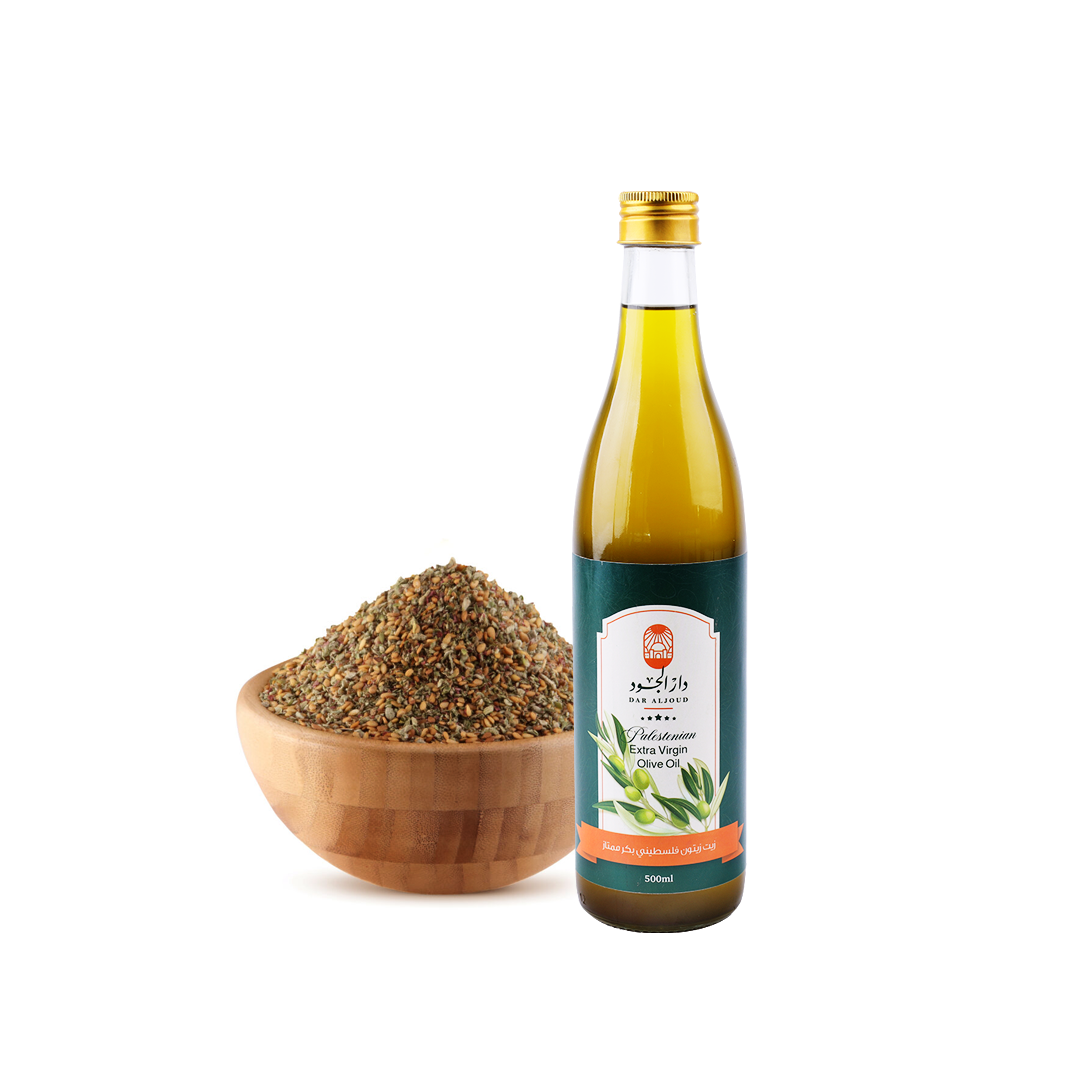 Palestinian Olive Oil & Zaatar | زيت زيتون و زعتر فلسطيني