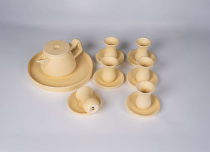 Creamy Tea Set | طقم شاي